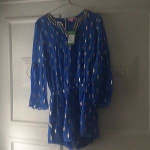 Lilly Pulitzer Ariele Silk Romper - Size XS